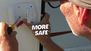 RV Entry Door Lock Install (Replace) in the Bunkhouse Howto