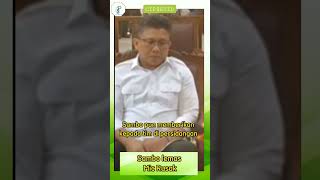 Ferdy Sambo Lelah Berjuang Di Tengah Mic Rusak