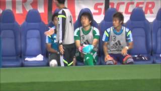 キプロス戦試合中　20140527