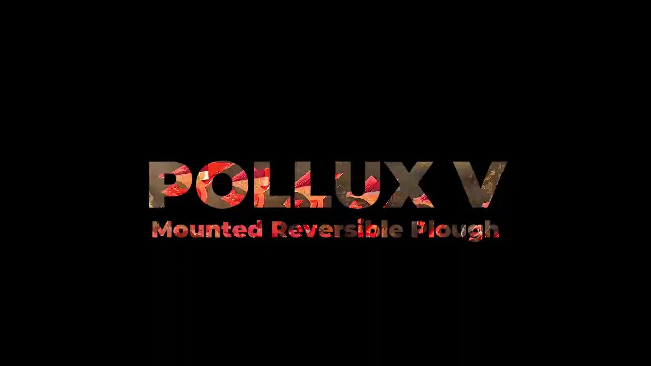 Pollux V Mounted Reversible Plough