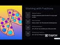 learn fraction and Area and 3d shapes
