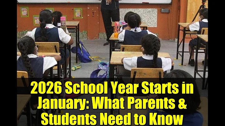 2026 School Year Starts in January: What Parents & Students Need to Know