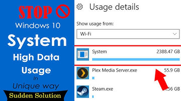 STOP Windows 10 High System Data Usage |2020 |English |English subtitle | Full Explained