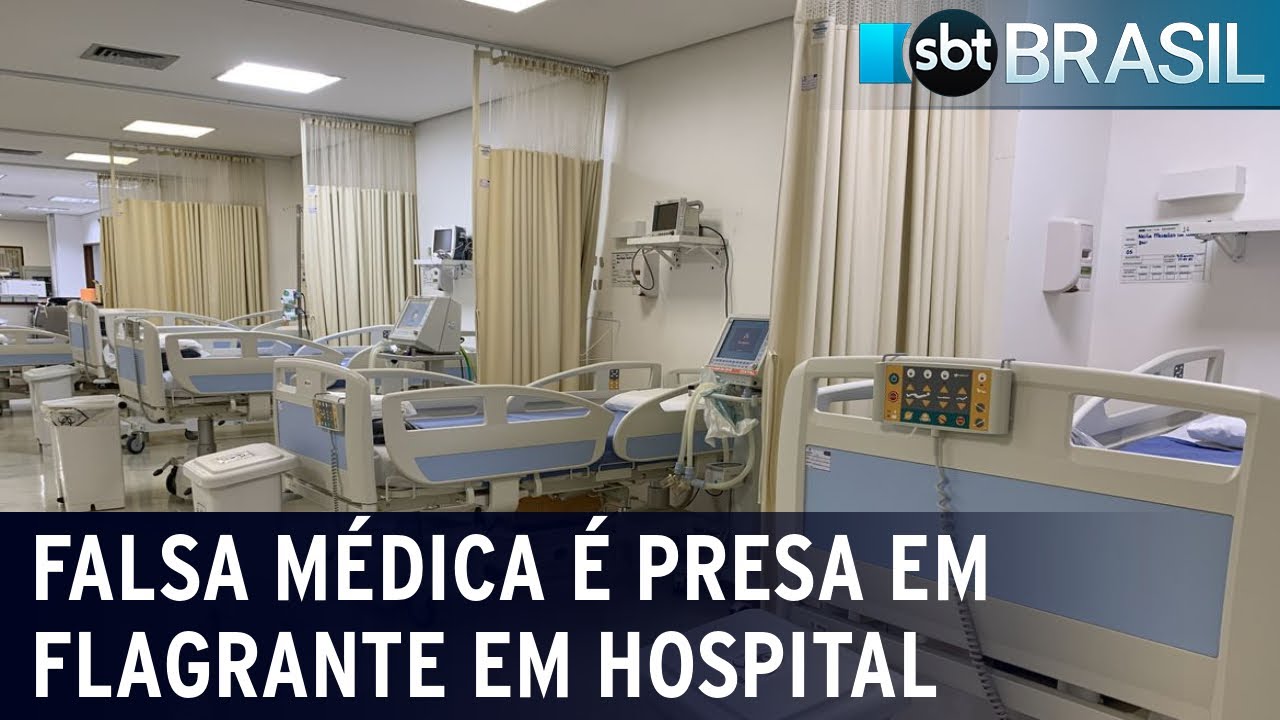 Falsa médica é presa em flagrante em hospital | SBT Brasil (13/10/23)