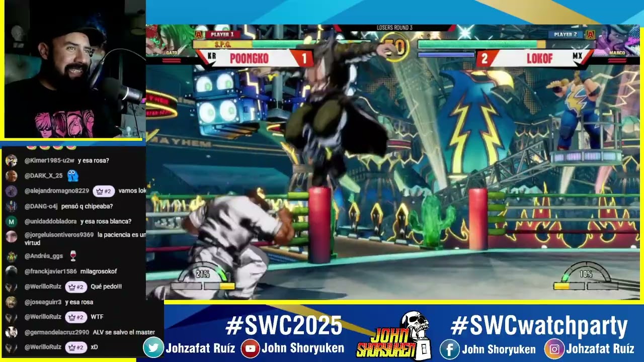 🔥BATALLÓN🔥 LOOKOF VS POONGKO SWC 2025 FATAL FURY COTW