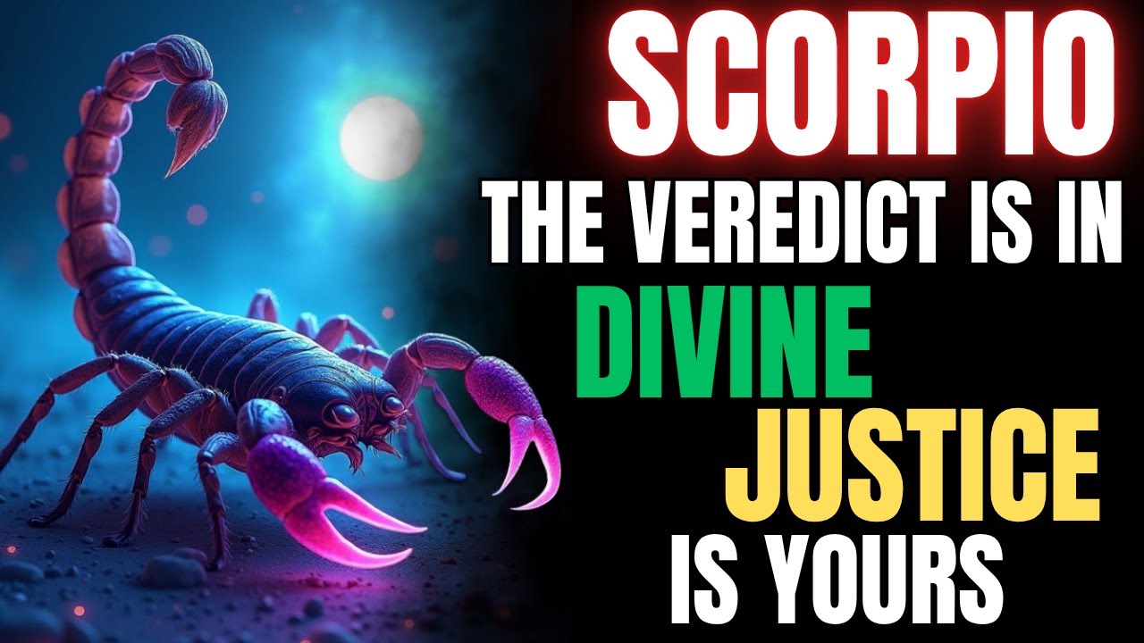 Scorpio: The Verdict Is In - Divine Justice Is Yours