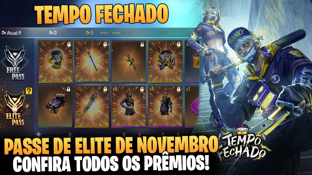 Cartão do passe Free Fire setembro: 3 coisas que você precisa