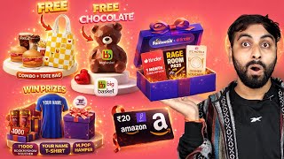 Sunfeast FREE Tinder+, Dinner Voucher | Bigbasket New Loot | Win Bookmyshow, Tshirt & Hamper | Offer screenshot 1