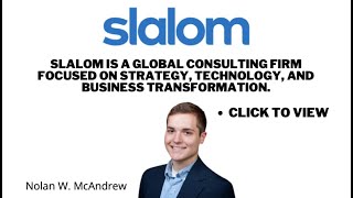 SLALOM CONSULTING Career Tuesday