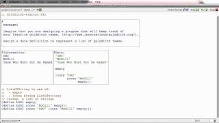 Self-Ref - List Data Definition