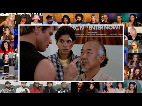 "Leave the Boy alone" Scene | The karate Kid (1984) | Reaction Mashup