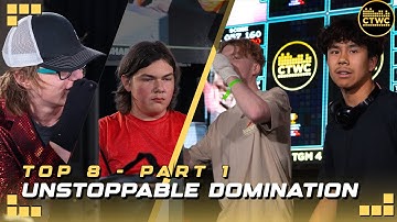 Blue Scuti vs Cobra - Alex T vs SV | Classic Tetris World Championship Top 8 Part 1