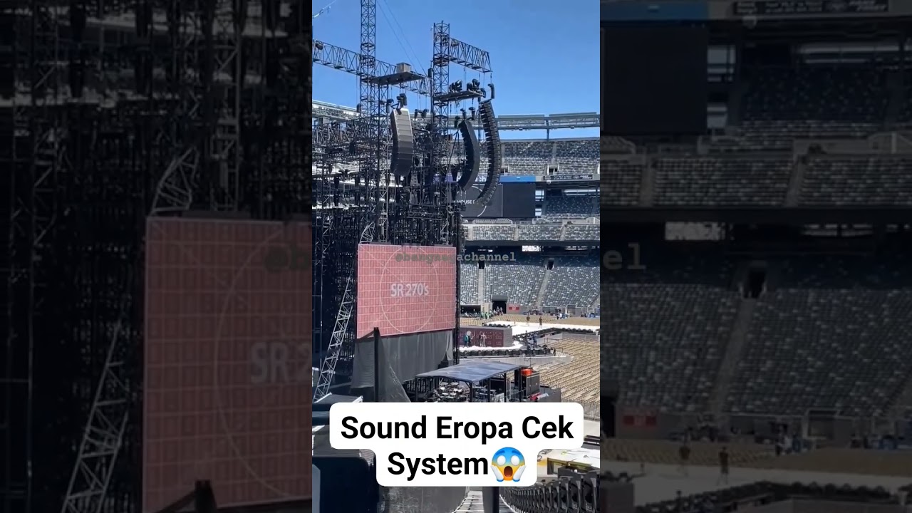 Cara Eropa Check Sound System mereka. 