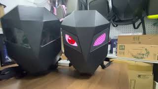 Mini programmable LED screen hard-shell backpack, 31*17.5*40.5cm.
