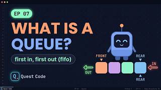 What is a Queue FIFO, Enqueue and Dequeue | Data Structures Ep 07