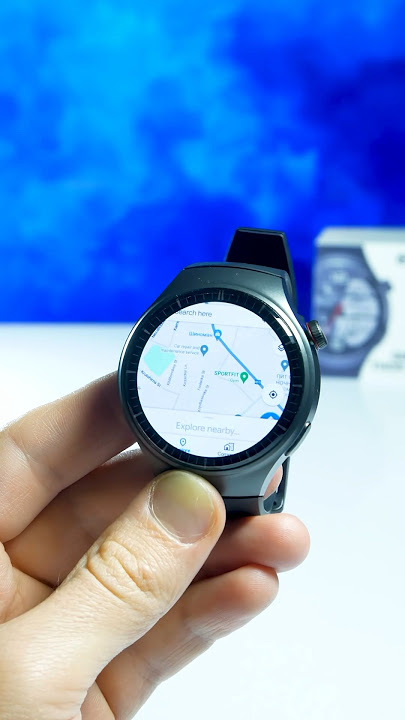 GPS and Google Maps Navigation on Smartwatch - Zeblaze Thor Ultra