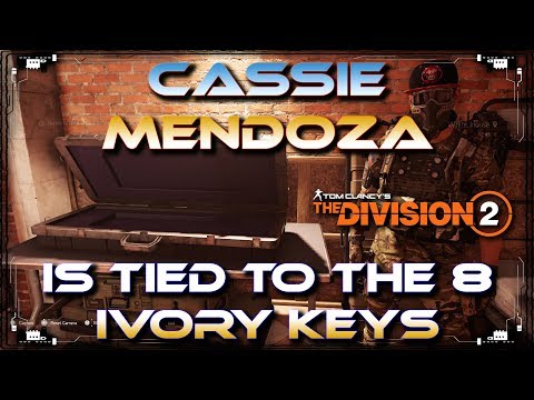 How To Unlock All 3 Named Items Every Week From Cassie Mendoza For Every vendor Reset The Division 2