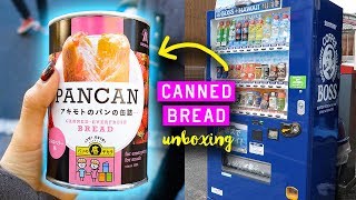 JAPANESE VENDING MACHINE ft Canned Bread