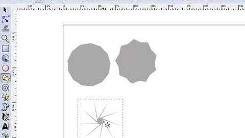 INKSCAPE - Star Polygon