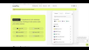 LoopiPay - Compre criptomoedas com PIX diretamente na sua Metamask.