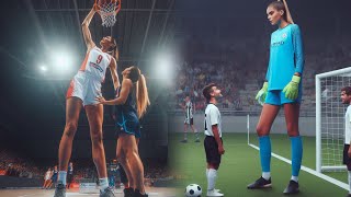 How Does Genetics Play a Role in Girls' Height Growth? | Tall Girls, Short Kings #tallwomen #fypシ