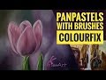 PanPastels with Brushes on Colourfix | How to use 2018