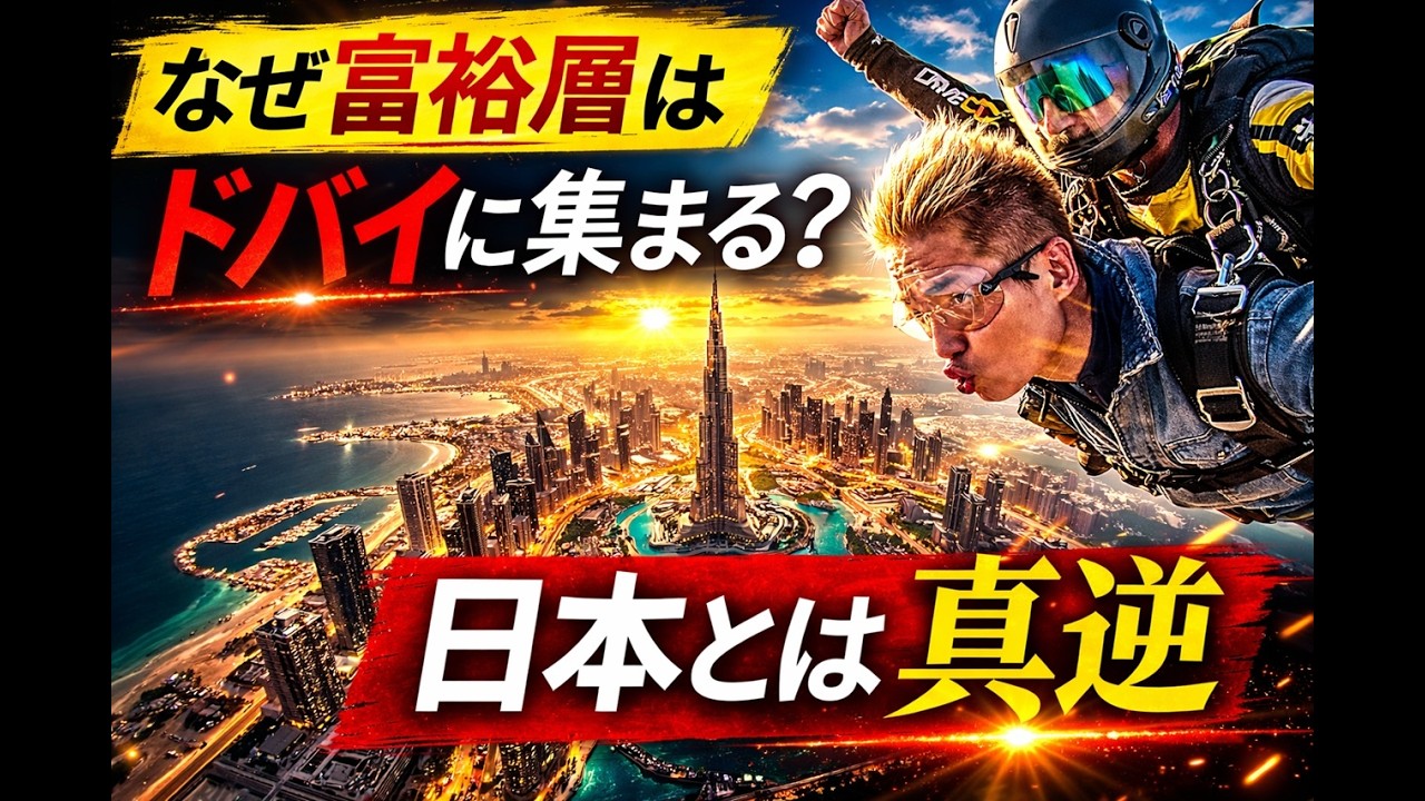 【ホリエモン】なぜ富裕層はドバイに集まるのか?日本とは真逆の国家戦略| ホリエモンのダイビング映像あり【切り抜き】