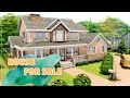 Дом на продажу💸│Строительство│House for sale│SpeedBuild│NO CC [The Sims 4]