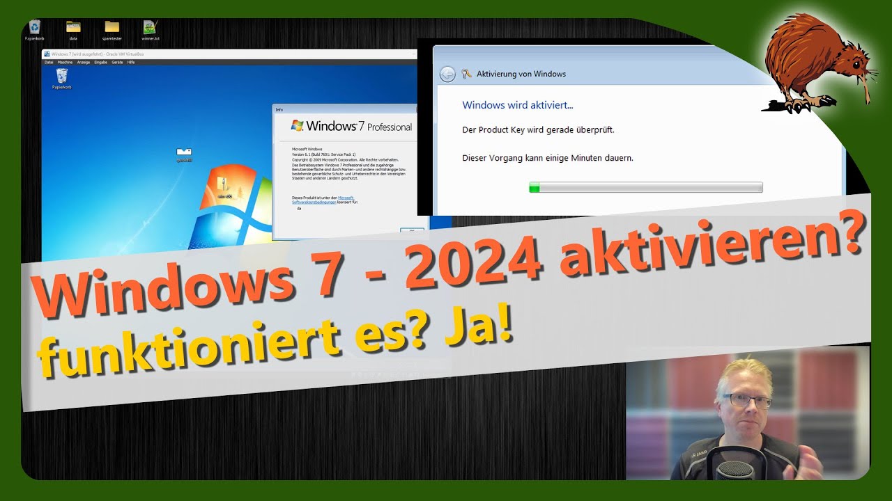 Lässt sich Windows 7 noch aktivieren? - YouTube