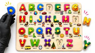 Learn ABC with Alphabet Game | Letters Hunt with Toys | Preschool Learning Video for Kids & Toddlers