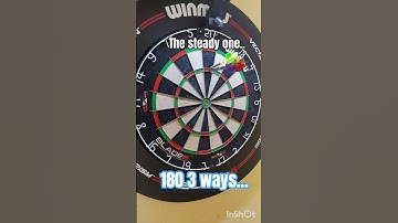 "180 three ways!"#darts #shorts #dartscommunity #dartsfans #180