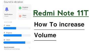 Redmi Note 11t How To increase Volume 200%