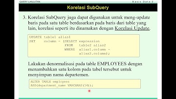 Query Lanjutan - Basis Data Lanjut (part 3)
