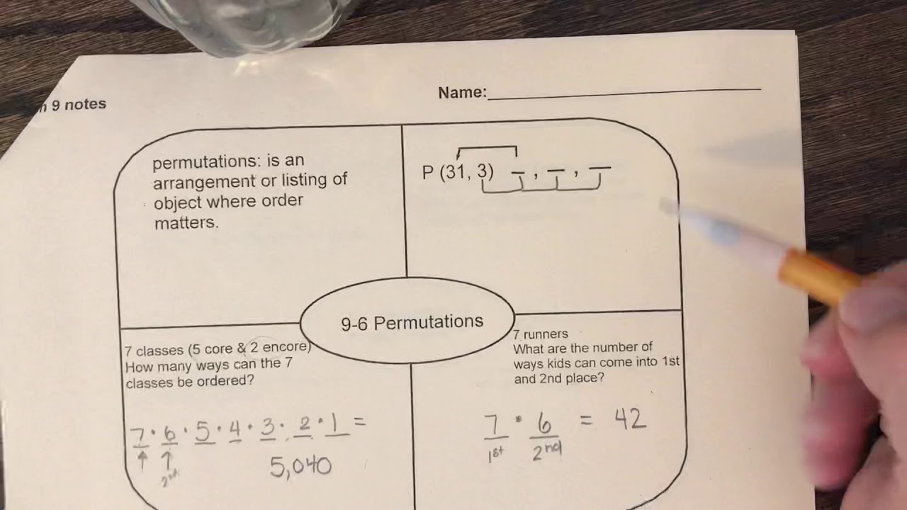 6 permute 3 6 permute 3