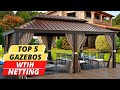 Escape Bugs! Top Gazebos with Netting in 2024!