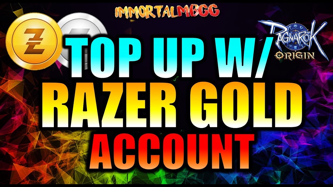 HOW TO TOP UP USING YOUR RAZER GOLD ACCOUNT - YouTube