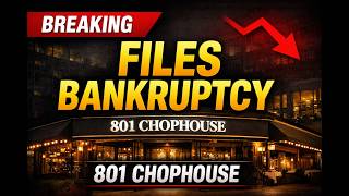 801 Chophouse Files for Chapter 11 Bankruptcy — What Happened?