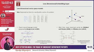 [DSC 4.0] Deep Attention Model for Triage of Emergency Department Patients - Djordje Gligorijevic