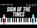 Harry Styles - Sign Of The Times | EASY Piano Tutorial