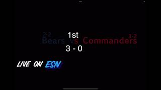 NFL Week 6: Chicago Bears vs Washington Commanders