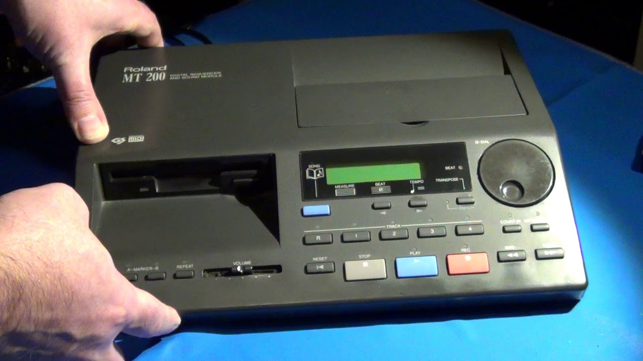 ITC#34 - Roland MT-200: Midi Jukebox & DOS games in Style! - YouTube