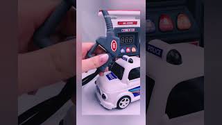 Police Car at Petrol Pump 🚔⛽ | Fun Toy Car Video for Kids #KidsFeed #PoliceCar #ToyCar #KidsVideo