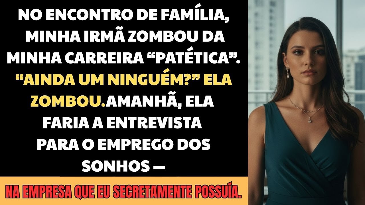 Eles me chamavam de o fracasso da família — Até verem meu nome no prédio