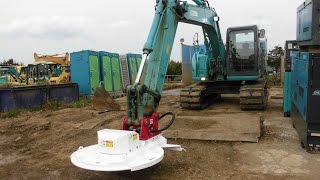 草刈りディスクカッター「カッターマン」【製品紹介】｜建設機械用