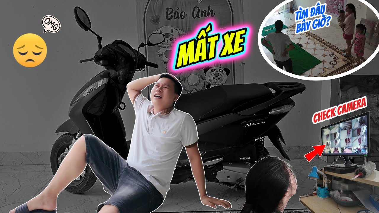 Bố Hoàng Bị Mất Xe Máy - Trộm Đột Nhập Vào Nhà Khi Cửa Không Khóa.. Mẹ Huế Và MiMi Đã Làm Gì?