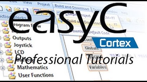 Beginner Tutorial 1 - EasyC V5 - Autonomous Mode with Motors