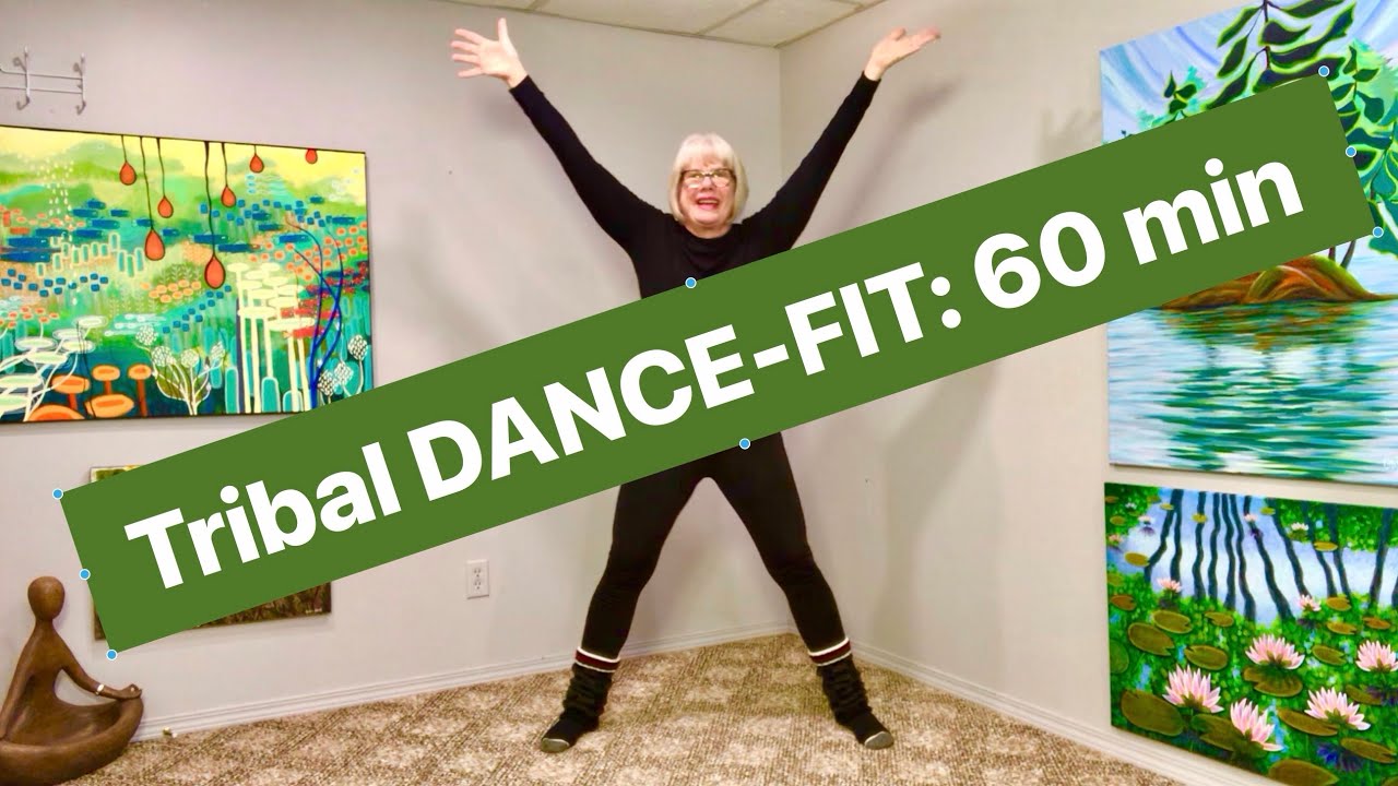 AFRO-LATIN DANCE FITNESS PARTY; low impact, all standing, senior/beginner friendly