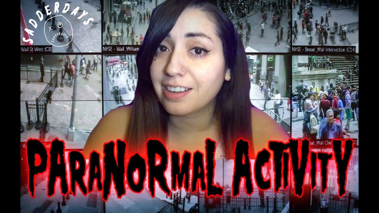 Paranormal Activity on Surveillance Cameras | SADDER DAYS - YouTube