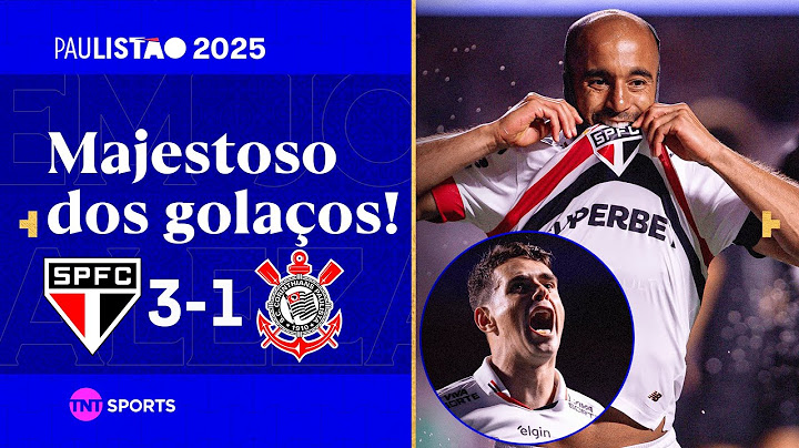 LUCAS FAZ GOLAÇO, OSCAR CRAVA E RAFAEL OPERA MILAGRES! SÃO PAULO 3X1 CORINTHIANS | PAULISTÃO 2025
