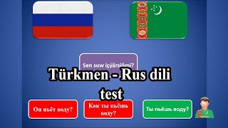 Русский - туркменский язык №1